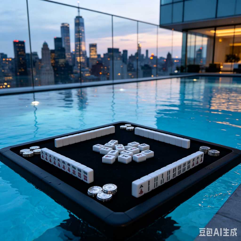 deep print mahjong set
