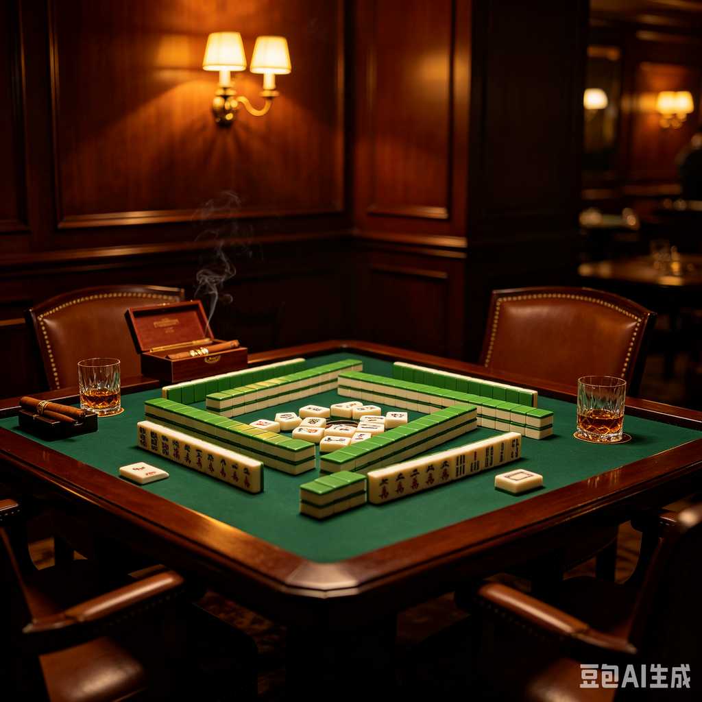 premium engraved mahjong set