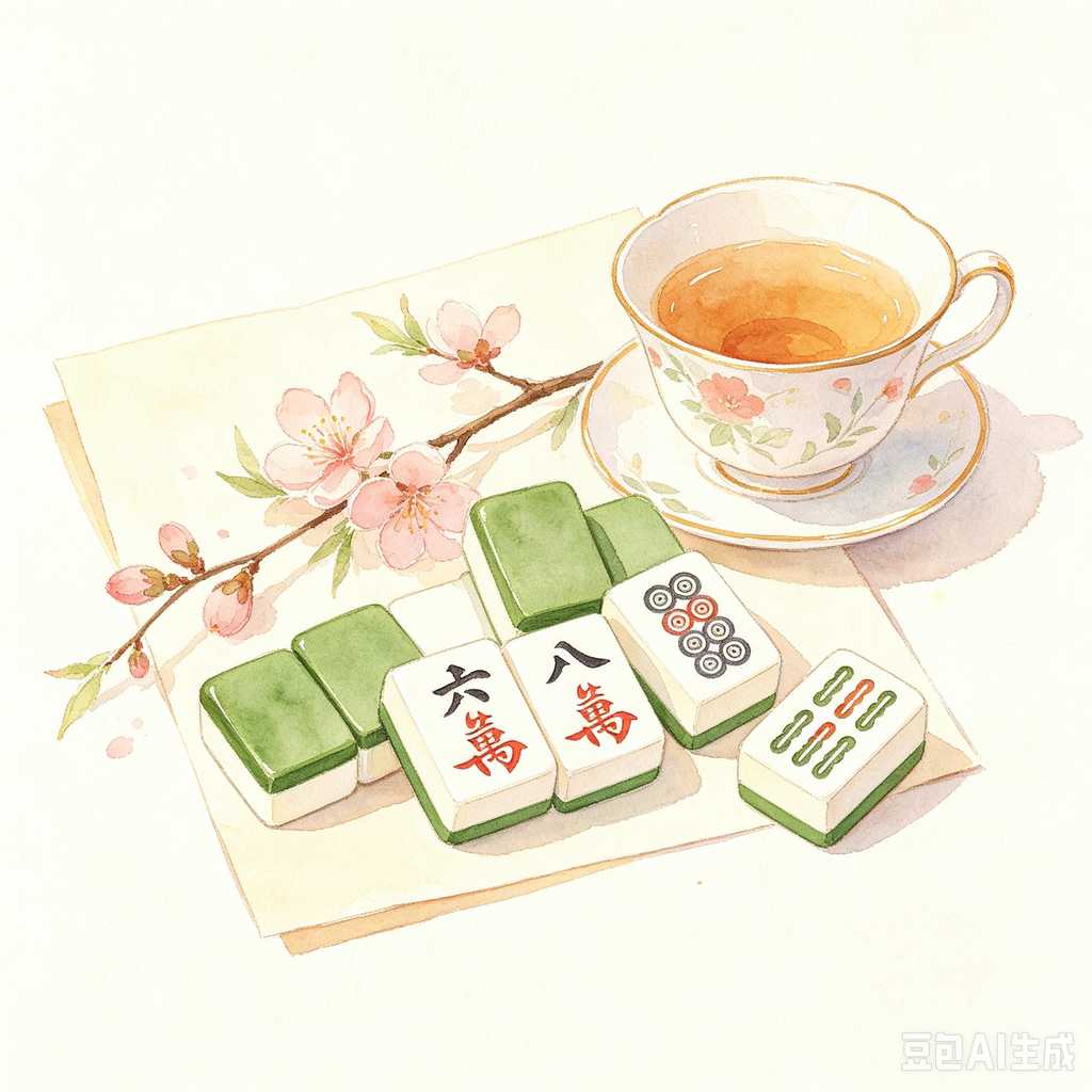 branded mahjong set custom