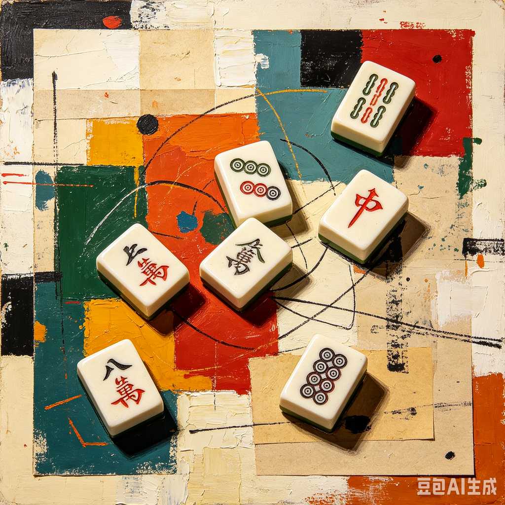 vintage gift mahjong set