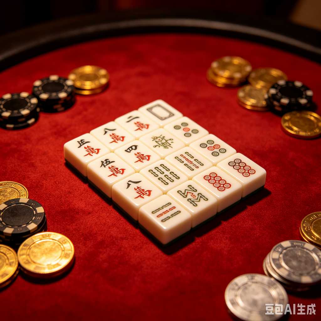 retro gift mahjong tiles