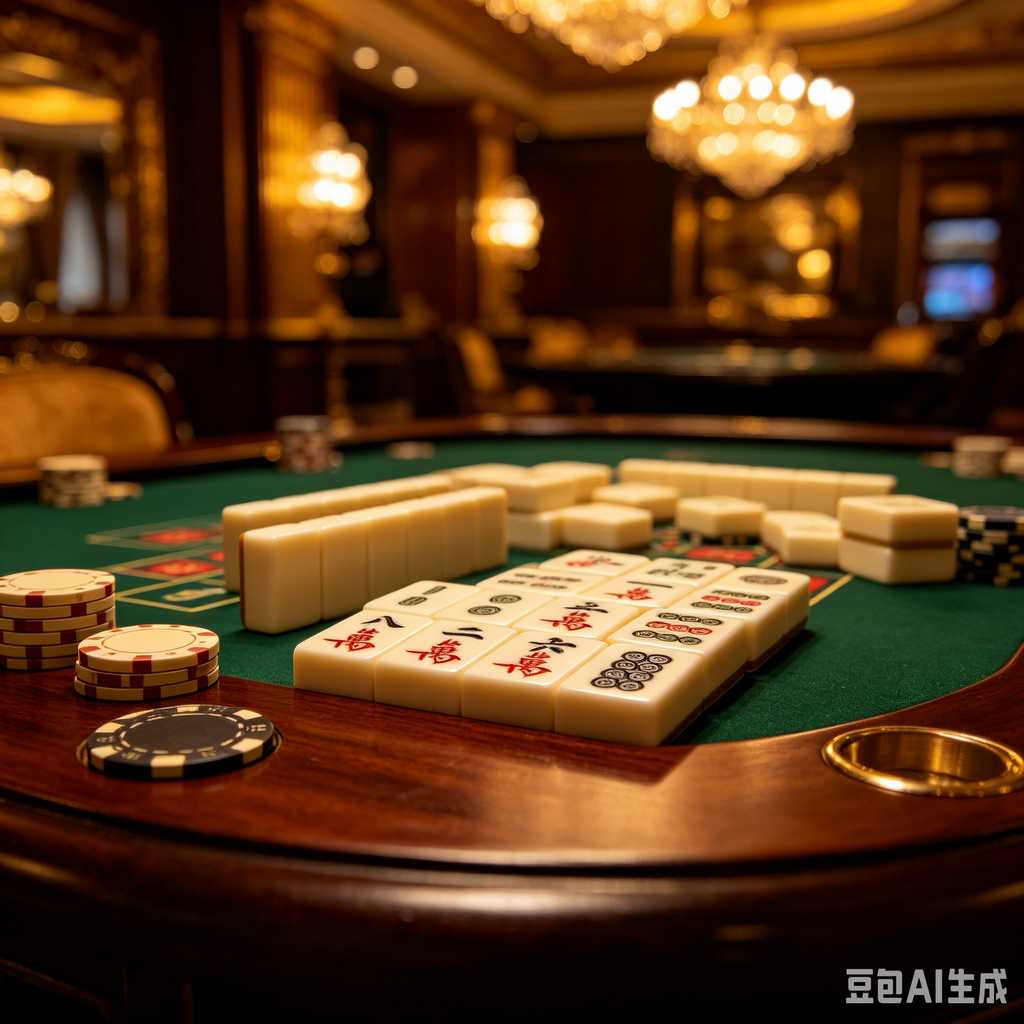 custom pattern art mahjong set
